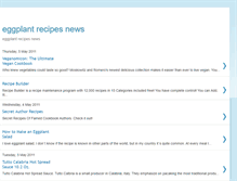 Tablet Screenshot of eggplantrecipesnews.blogspot.com