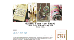 Desktop Screenshot of glazedfromtheheart.blogspot.com