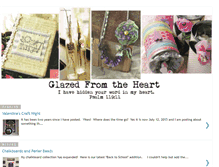 Tablet Screenshot of glazedfromtheheart.blogspot.com