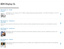 Tablet Screenshot of bdndisplay.blogspot.com