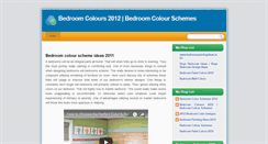 Desktop Screenshot of bedroomcolours2011.blogspot.com