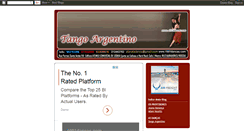 Desktop Screenshot of 1001tango.blogspot.com