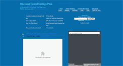 Desktop Screenshot of dentalsavingplan.blogspot.com