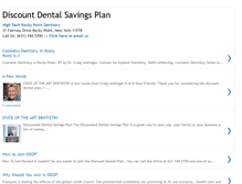 Tablet Screenshot of dentalsavingplan.blogspot.com