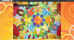 Desktop Screenshot of birgitspatchwork.blogspot.com