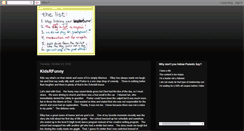 Desktop Screenshot of parentssay.blogspot.com