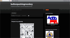 Desktop Screenshot of buttonpushingmonkey.blogspot.com