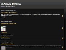 Tablet Screenshot of clarantaveraciclista.blogspot.com