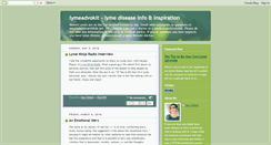 Desktop Screenshot of lymeadvokit.blogspot.com