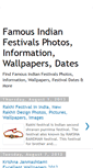 Mobile Screenshot of famous-indian-festivals.blogspot.com