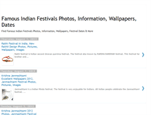 Tablet Screenshot of famous-indian-festivals.blogspot.com