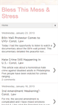 Mobile Screenshot of blessthismessandstress.blogspot.com