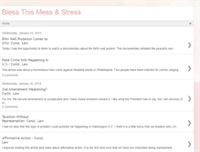 Tablet Screenshot of blessthismessandstress.blogspot.com