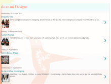 Tablet Screenshot of doremidesignershoes.blogspot.com