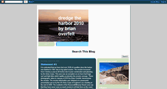 Desktop Screenshot of dredgetheharbor.blogspot.com
