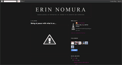 Desktop Screenshot of erinnomuraphotography.blogspot.com