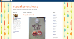 Desktop Screenshot of cupcakesyesplease.blogspot.com