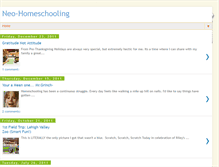 Tablet Screenshot of neo-homeschool.blogspot.com