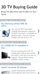 Mobile Screenshot of 3d-tv-buying-guide.blogspot.com
