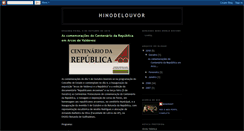 Desktop Screenshot of hinodelouvor.blogspot.com