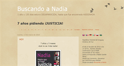 Desktop Screenshot of buscandoanadia.blogspot.com