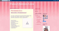 Desktop Screenshot of fisicaquimicaloca.blogspot.com