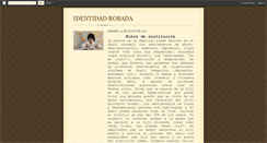 Desktop Screenshot of elhijodereemplazo.blogspot.com