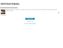 Tablet Screenshot of elhijodereemplazo.blogspot.com