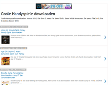 Tablet Screenshot of coolespieleaufshandydownloaden.blogspot.com