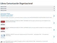 Tablet Screenshot of libroscomunicacionorganizacional.blogspot.com