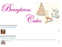 Tablet Screenshot of bearyliciouscakes.blogspot.com