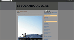 Desktop Screenshot of esbozando-al-aire.blogspot.com