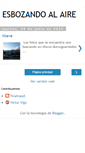 Mobile Screenshot of esbozando-al-aire.blogspot.com