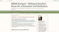 Desktop Screenshot of mbsr-nostress.blogspot.com