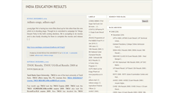Desktop Screenshot of indiaedunews.blogspot.com