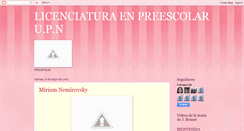Desktop Screenshot of karyupnpreescolar.blogspot.com