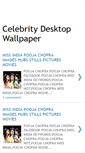 Mobile Screenshot of celebritdesktopwallpaper.blogspot.com