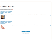 Tablet Screenshot of karolina-kurkova-gnepal-models.blogspot.com