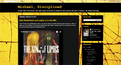 Desktop Screenshot of michaeldisciplined.blogspot.com