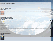 Tablet Screenshot of patito-amarillo.blogspot.com