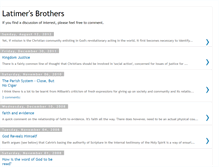 Tablet Screenshot of latimerbros.blogspot.com