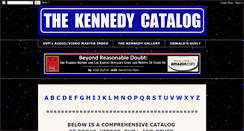 Desktop Screenshot of kennedy-books-videos.blogspot.com