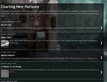 Tablet Screenshot of chartingnewhorizons.blogspot.com