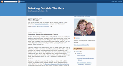 Desktop Screenshot of drinkingoutsidethebox.blogspot.com