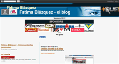 Desktop Screenshot of fatimabl-entrenamientopersonal.blogspot.com