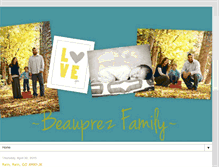 Tablet Screenshot of beauprezfamily.blogspot.com