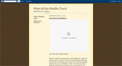 Desktop Screenshot of buddhadhumma.blogspot.com