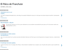 Tablet Screenshot of elpalcodefranchute.blogspot.com