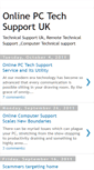 Mobile Screenshot of online-pc-tech-support-uk.blogspot.com