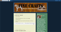 Desktop Screenshot of finewoodcrafts.blogspot.com